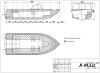 Алюминиевая моторная лодка Тактика-460