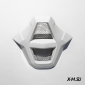 Вставка передняя шлема Fox V2 Mouthpiece Assembly White (05783-008-OS)