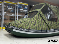 Ходовой комб. (носовой+основной) тент MISHIMO 370 LITE/PRO/LITE DF кмф зеленый (6)