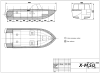 Алюминиевая моторная лодка Тактика-430