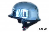 Шлем мото Kylin "Война" Хром (KY-602 Chrome)